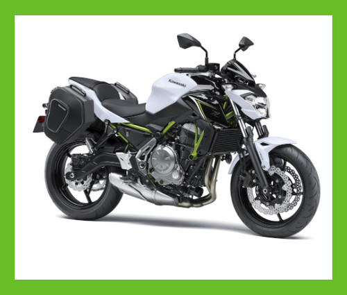 Kawasaki set valigie - set, laterali