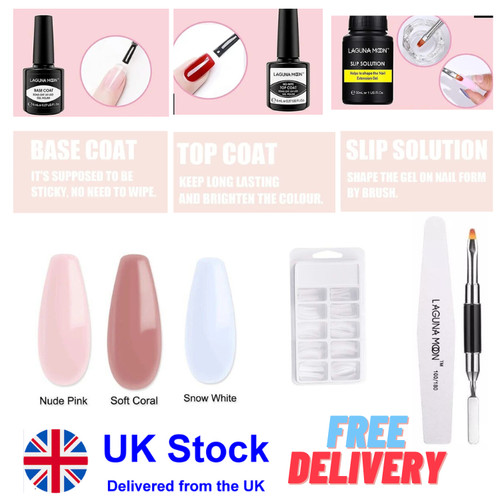 Poly gel nail kit colori - gel,