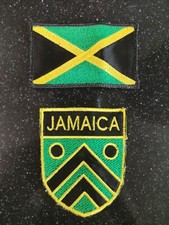 PATCH TOPPE BANDIERA SCUDETTO JAMAICA GIAMAICA DA CUCIRE