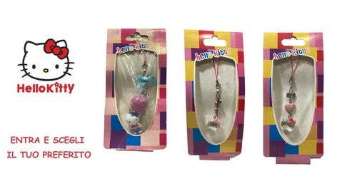 Hello kitty charms portachiavi - hello,