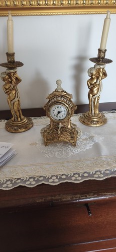 Trittico antico orologio - trittico,
