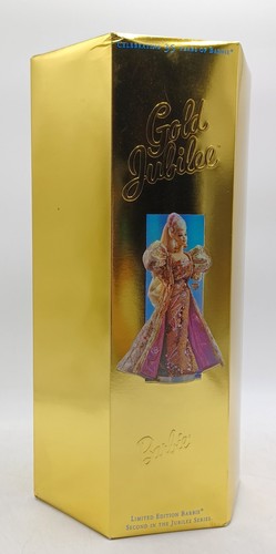 Bambola barbie giubileo oro - bambola,