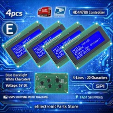 4pcs LCD 2004 Blue 20x4