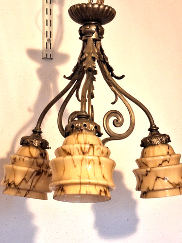 Vecchia lampada plafoniera - lampada,