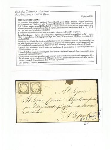 1861 lettera province - lettera,