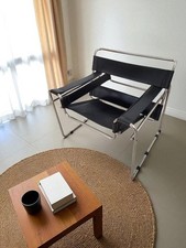 Gavina – Marcel Breuer – Poltrona “Wassily” – Acciaio, Pelle