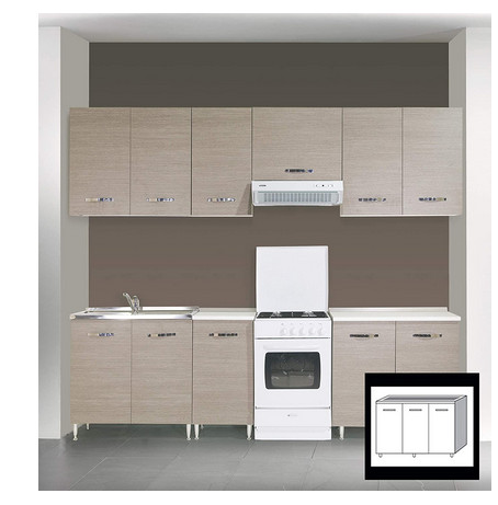 Kit cucina mobile base - 3, ante