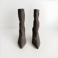 SEASON 6 STIVALETTI A CALZA GRIGI