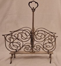 Portarivisre in ferro battuto