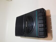 Vintage Philips D6280 Registratore A Casette Portatile Funzionante