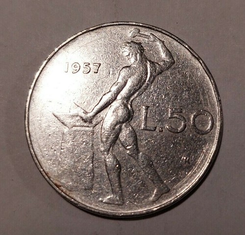 Moneta lire 1957 - lire,