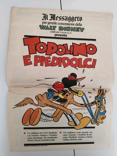 Topolino piedidolci il - topolino,