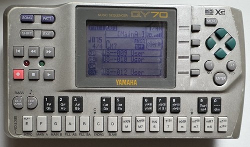 Yamaha qy70 sequencer - yamaha,