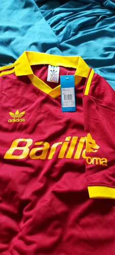 Maglia roma barilla - as, 91/92