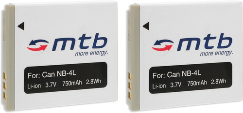 Batteria per canon 4l - 2x, nb-4l