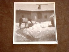 Notte d'inverno Quadro di