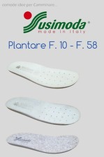 SUSIMODA WALKSAN PLANTARI RICAMBIO SUGHERO/SCAMOSCIATO PER CIABATTE ESTRAIBILI