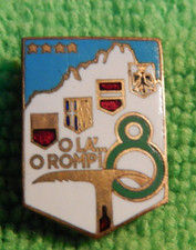 Distintivo smalto 8 Reggimento Alpini Lorioli Brigata Julia 1957
