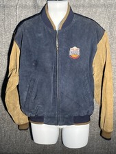 Giacca pelle scamosciata