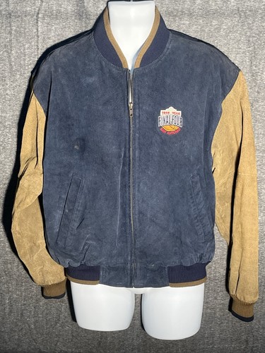 Giacca pelle scamosciata