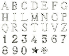Lettere e numeri in acciaio per lapidi o numeri civici - Romano Largo