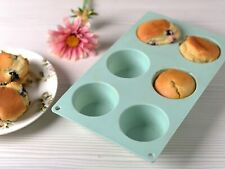 Stampo muffin silicone 6 tazze
