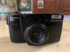 VINTAGE CAMERA SUPERZOOM 800 OLYMPUS  38-80 MM FUNZIONA