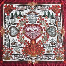 Hermes Carre 90 decoupage