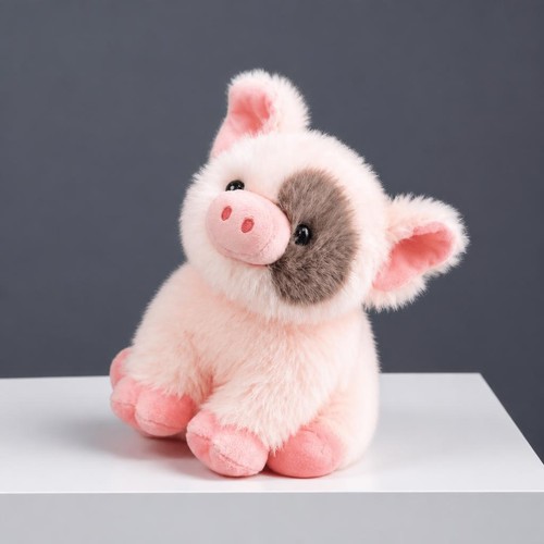 Peluche pane maialino rosa - , 8"