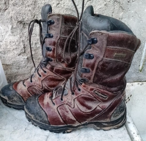 Stivaletti anfibi cuoio taglia - stivaletti,