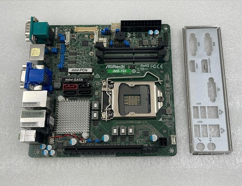 Asrock imb 195 mini itx - asrock, mini-itx