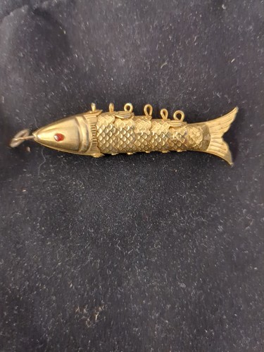 Ciondolo pesce articolato - , tono