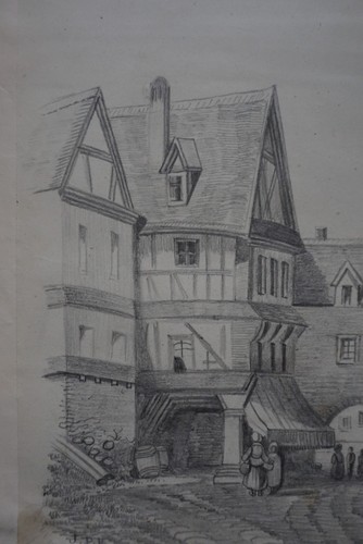 Disegno originale matita - originale, a
