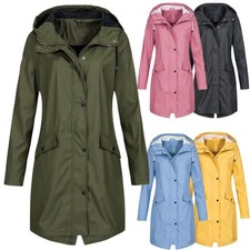 Giacca con cappuccio da donna giacca a vento giacca da mezza stagione giacca a vento outdoor cappotto manica lunga