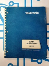 Manuale istruzioni oscilloscopio originale Tektronix 2215A