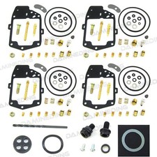 4X KIT RICOSTRUZIONE CARB 78-79 Goldwing 1000 GL1000 più 1 Kit Riparazione Petcock Carburante