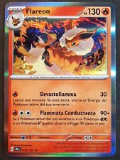 FLAREON 013/131 Rara Holo Foil in Italiano POKEMON Evoluzioni Prismatiche (PRE)