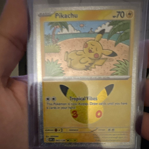 Pokemon tcg pikachu 2006 - tcg, 21/30