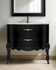 Mobile Bagno legno L. 90 cm