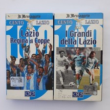 VHS CENTO LAZIO REGINA DI COPPE IL MESSAGGERO VIDEOCASSETTA LOGOS VIDEO 