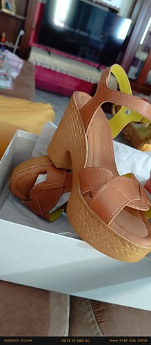 Scarpe estive donna - estive, zeppa