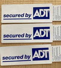 3 Adesivi Sicurezza ADT
