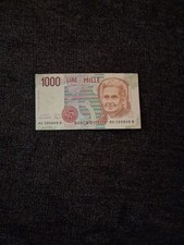 1000 Italian Lire Banknote