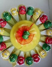 TORTA BOMBONIERA PRIMA COMUNIONE  BATTESIMO DA 20  CON MACHINE STILE MAGGIOLIN0 