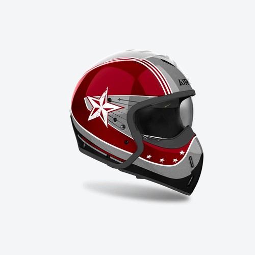 Casco jet hybrid airoh 110 - jet, j