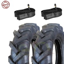 2 PNEUMATICI + CAMERE D'ARIA TRATTORINO 4.00 - 8 GOMME RUOTE COPERTONI MOTOZAPPA