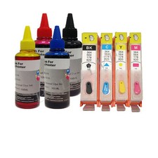 KIT 4 Cartucce Ricaricabili HP