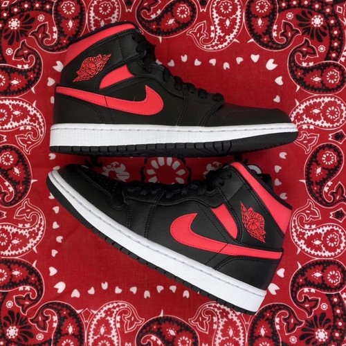 Jordan mid rosso sirena - 1,