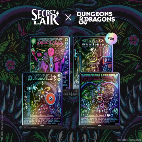 Mtg secret lair dungeons - lair, &