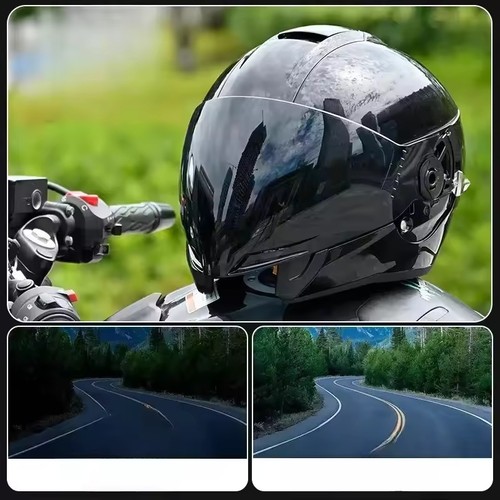 Visiera casco moto per mezzo